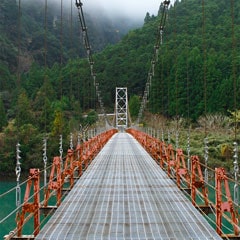 北山村 吊り橋 インスタグラムイメージ